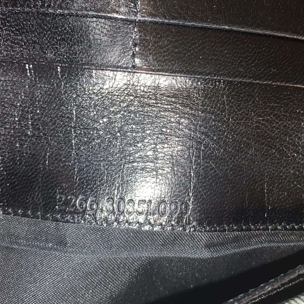 Vintage FENDI‎ Zucca canvas & leather Authentic serial #’s